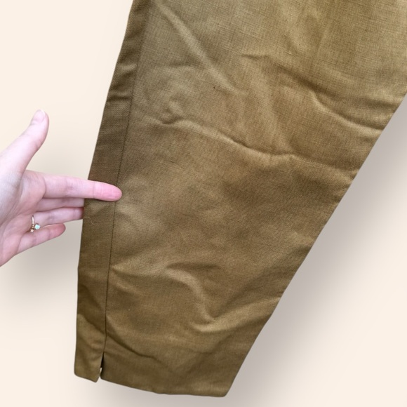 Mango Premium Linen Tencel Pleated Trouser - Picture 5 of 12